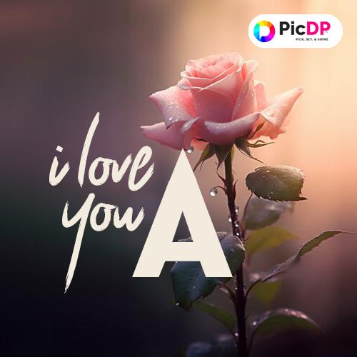 a dp image with i love you